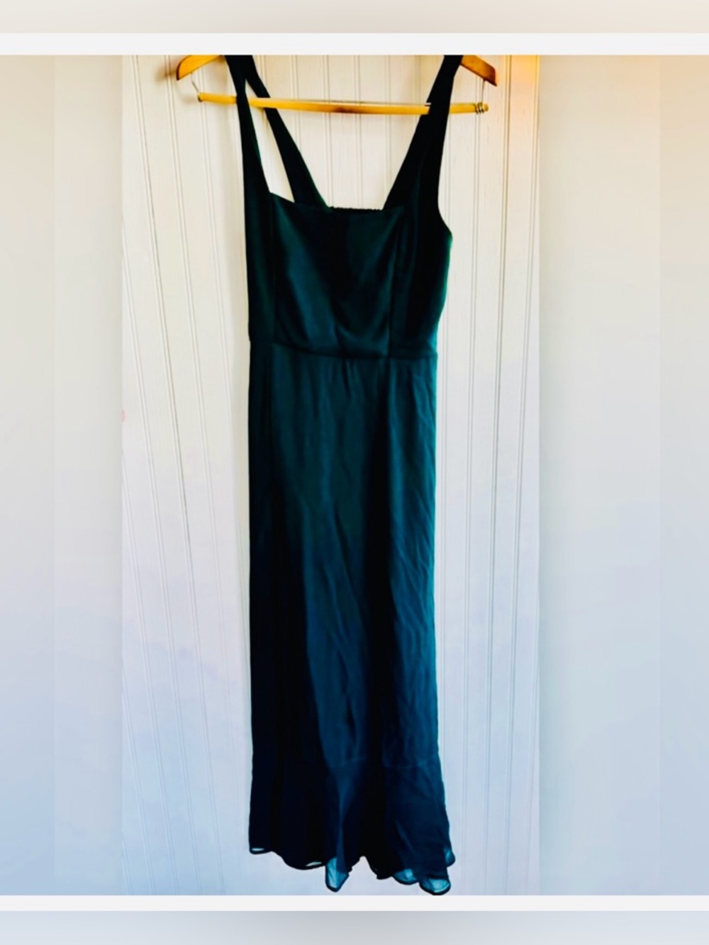 Show Me Your MuMu Formal Dark Green Long Dress XS